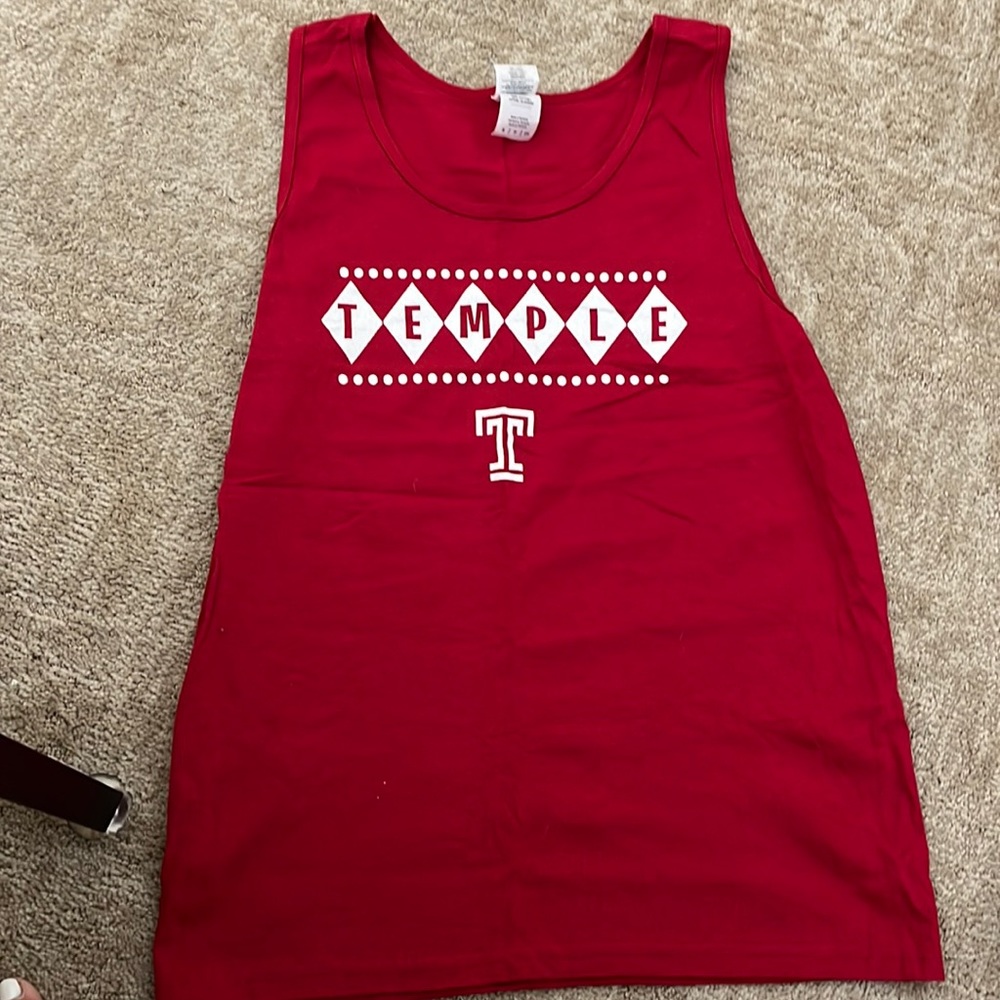 Temple University tank top
